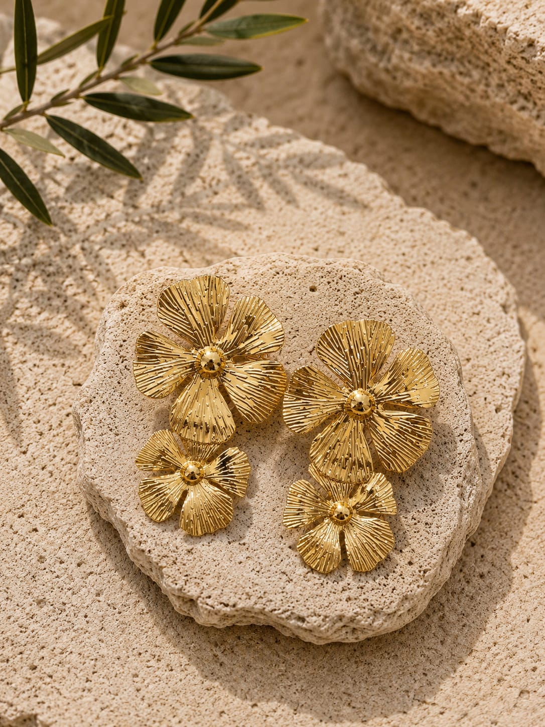 AROS FLOR DORADA