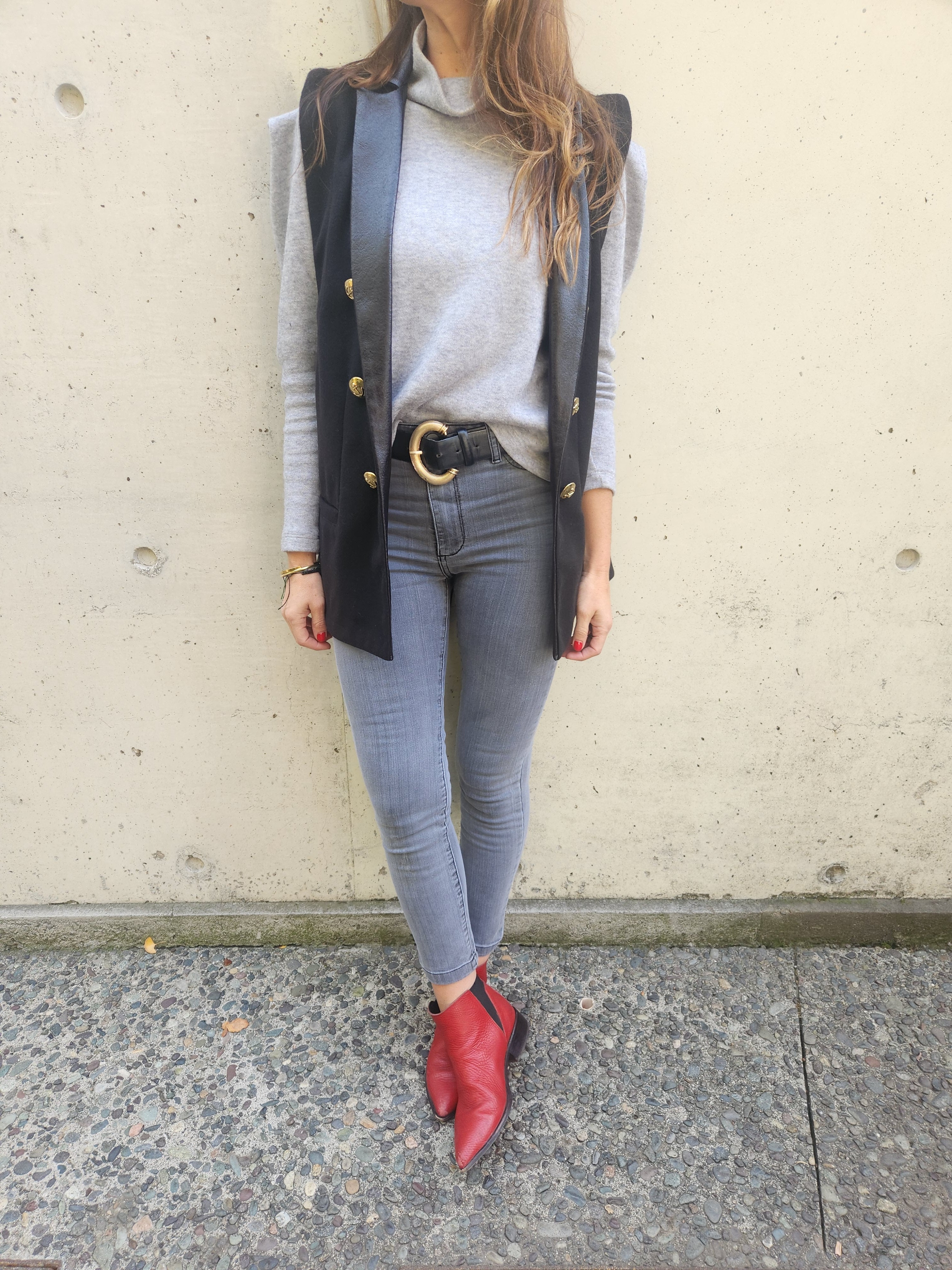 JEANS BIRKIN GRIS