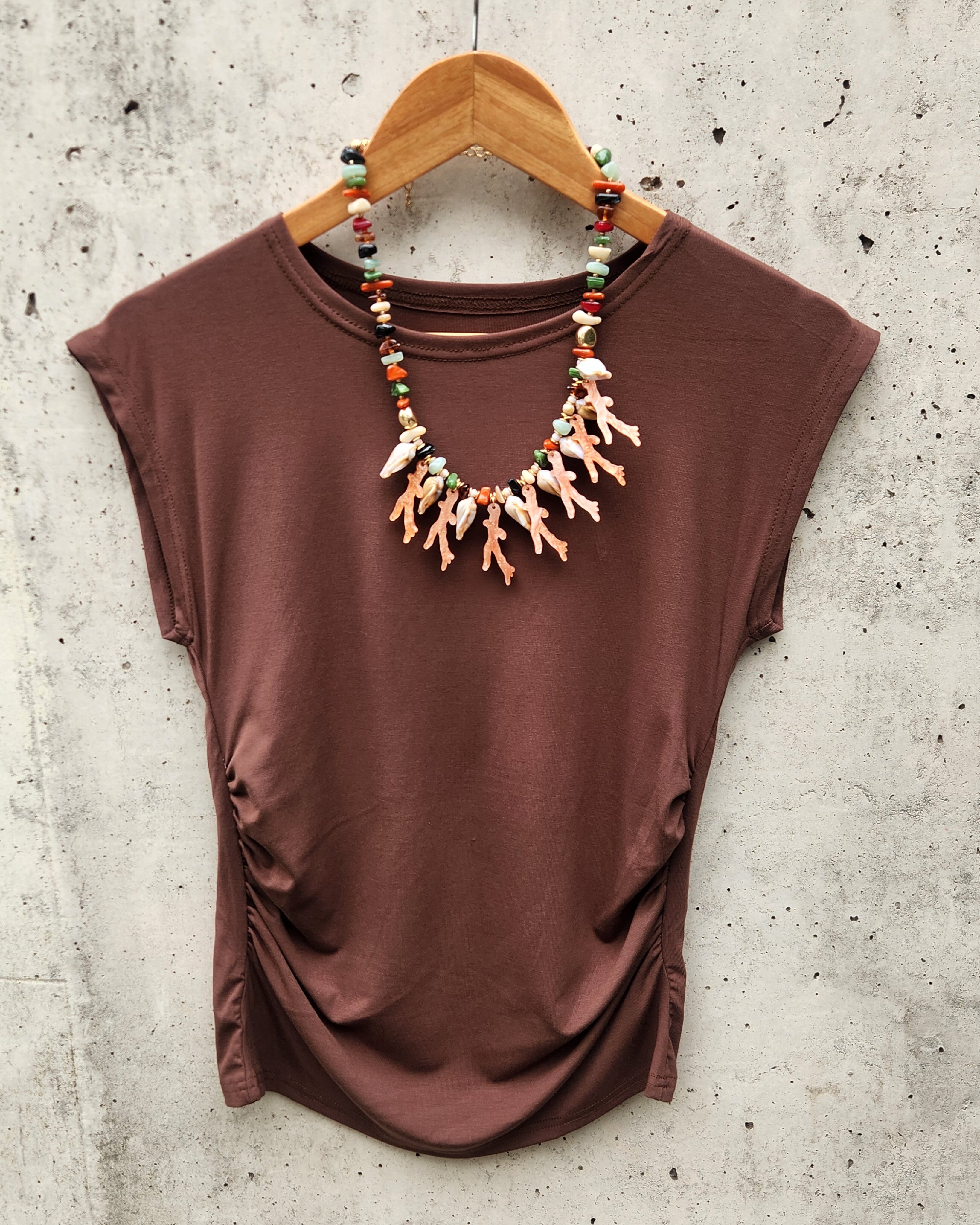POLERA RAFAELA CHOCOLATE