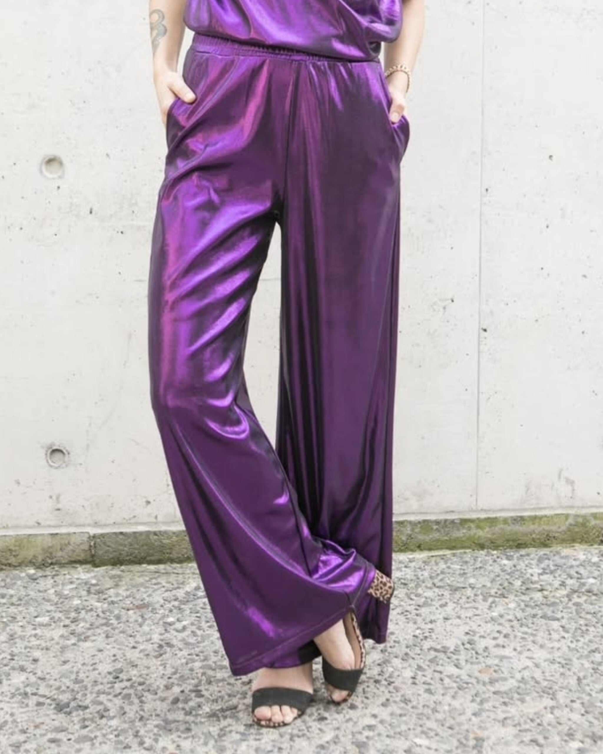 PANTALON ISABEL METALIZADO